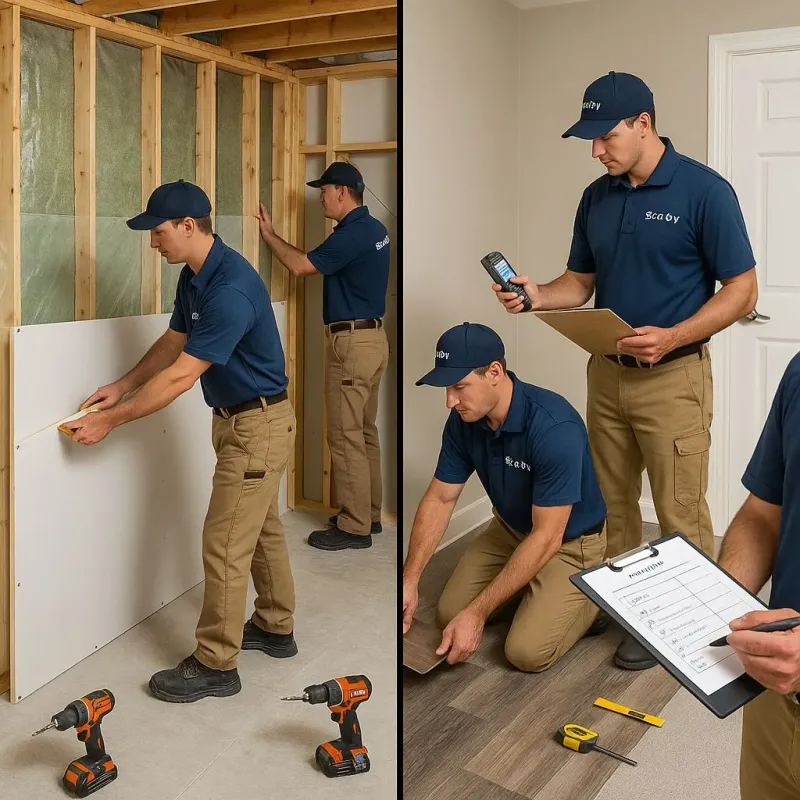Repairs and Reconstruction process in Floyd, VA